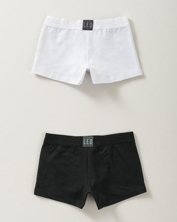Bóxers cortos x2 niño#color_s54-blanco