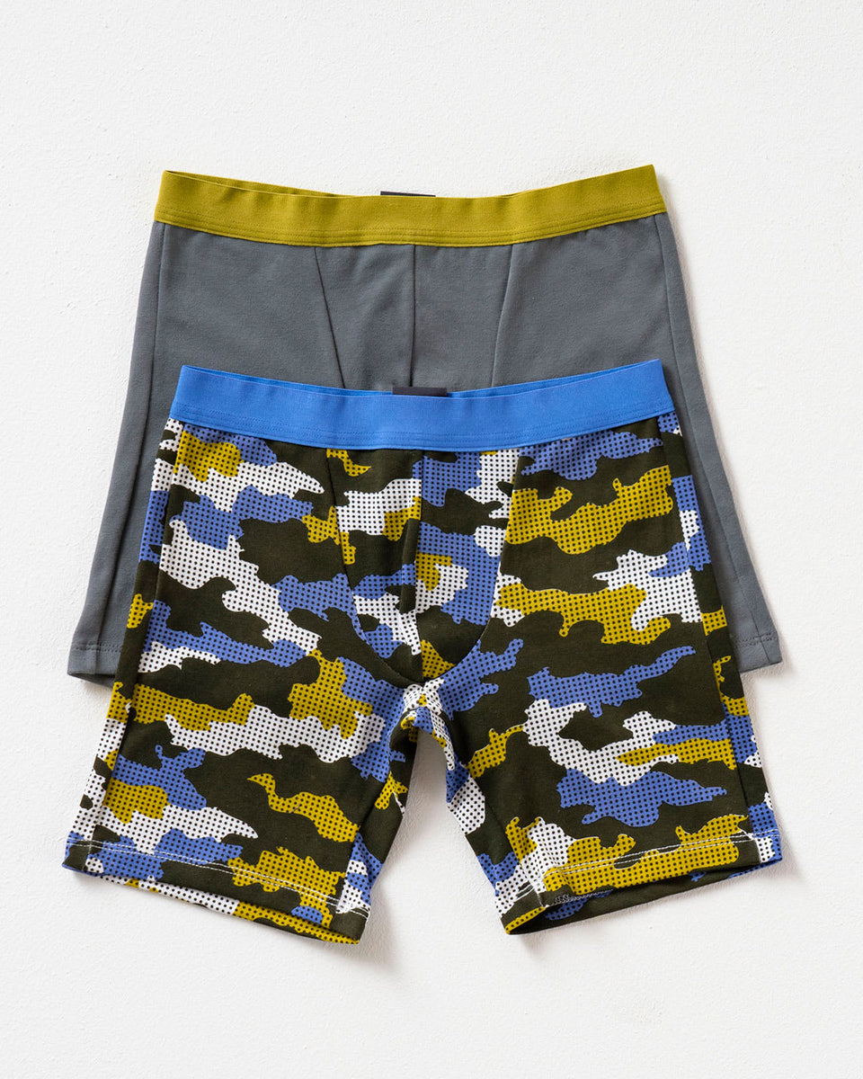 Paquete x 2 boxer largo en algodón para niño