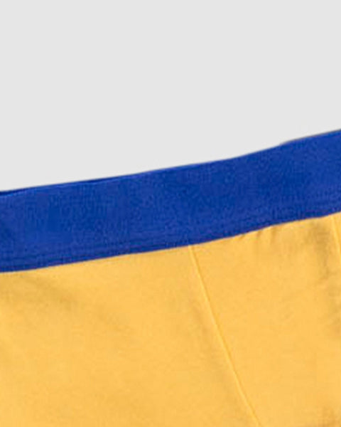 Paquete x 2 boxer largo en algodón para niño#color_s19-azul-estampado-enjoy-amarillo