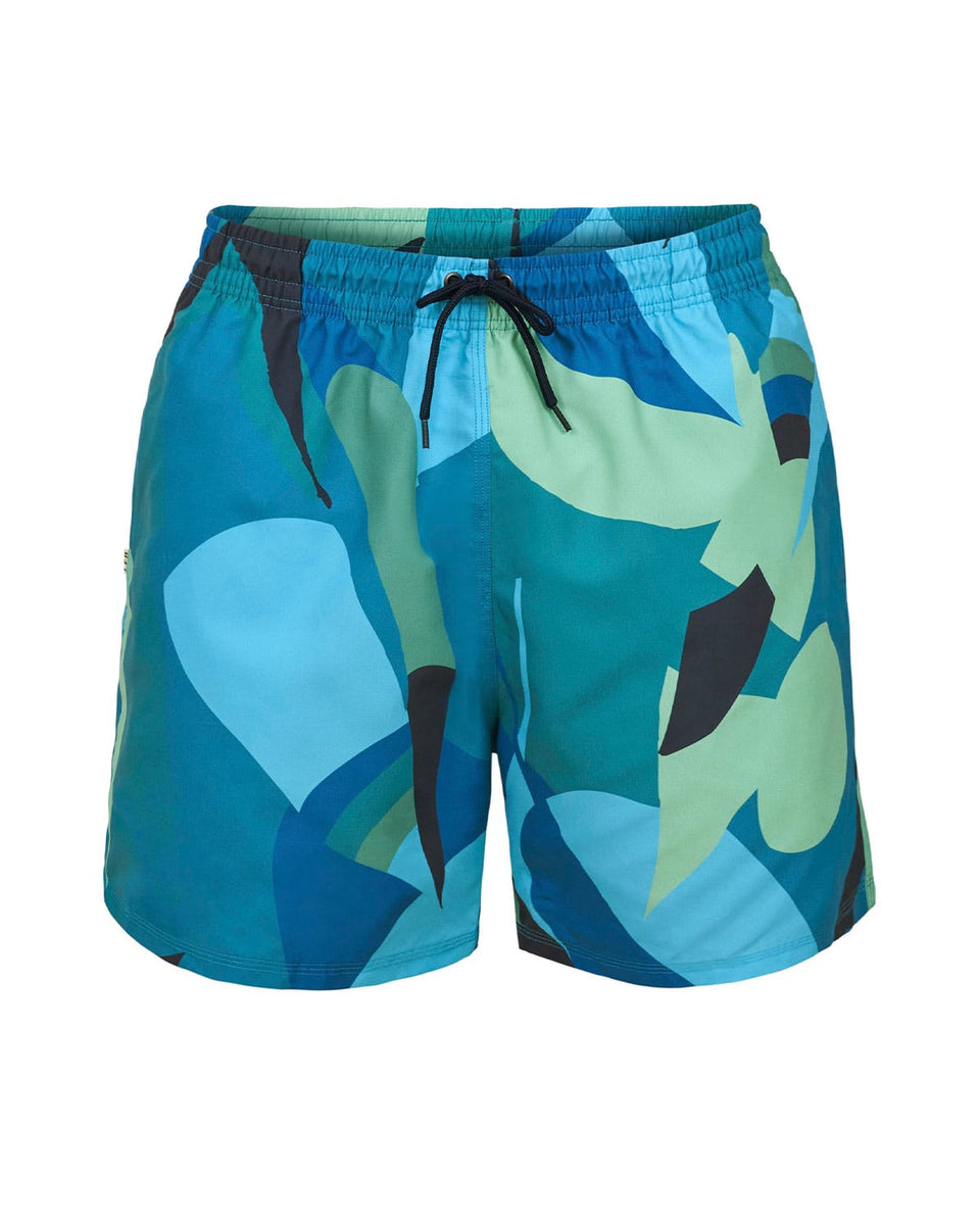 Pantaloneta de baño para niño con bolsillo lateral