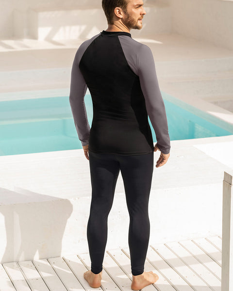 Pantalón masculino para actividades acuáticas#color_700-negro
