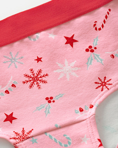 Paquete x 5 bloomers tipo hipster para niña#color_s03-blanco-rojo-menta-est-flores-est-regalos