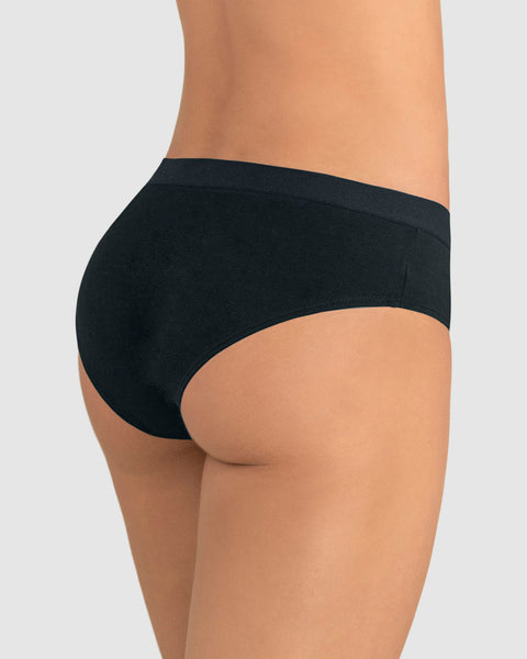 Paquete x 3 bloomers estilo hipster en algodón#color_s57-blanco-negro-rosa-claro