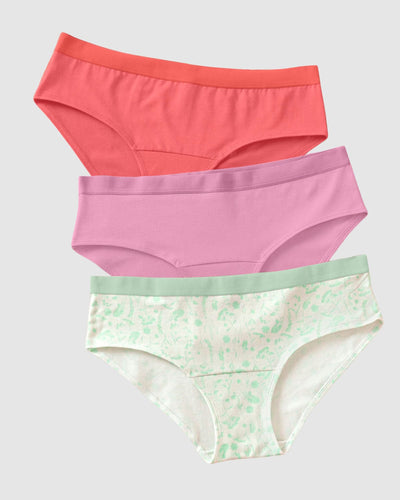 Paquete x 3 bloomers estilo hipster en algodón#color_s60-marfil-estampado-coral-rosado