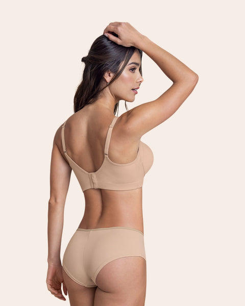 Brasier con buen cubrimiento de sisa y espalda#color_802-cafe-claro