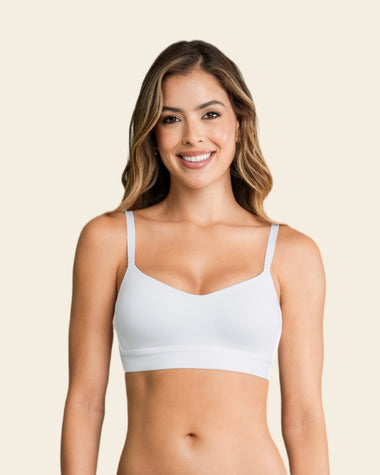 Brasier tipo top ultraliviano con copas internas fijas#color_000-blanco