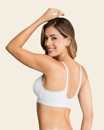 Brasier tipo top ultraliviano con copas internas fijas#color_000-blanco