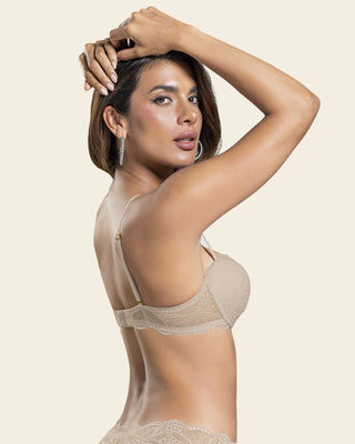 Brasier de realce alto incorporado, arco libre#color_802-cafe-claro