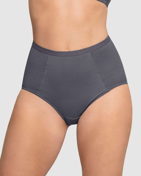 Bloomer clásico de control suave con excelente modelación#color_721-gris-oscuro