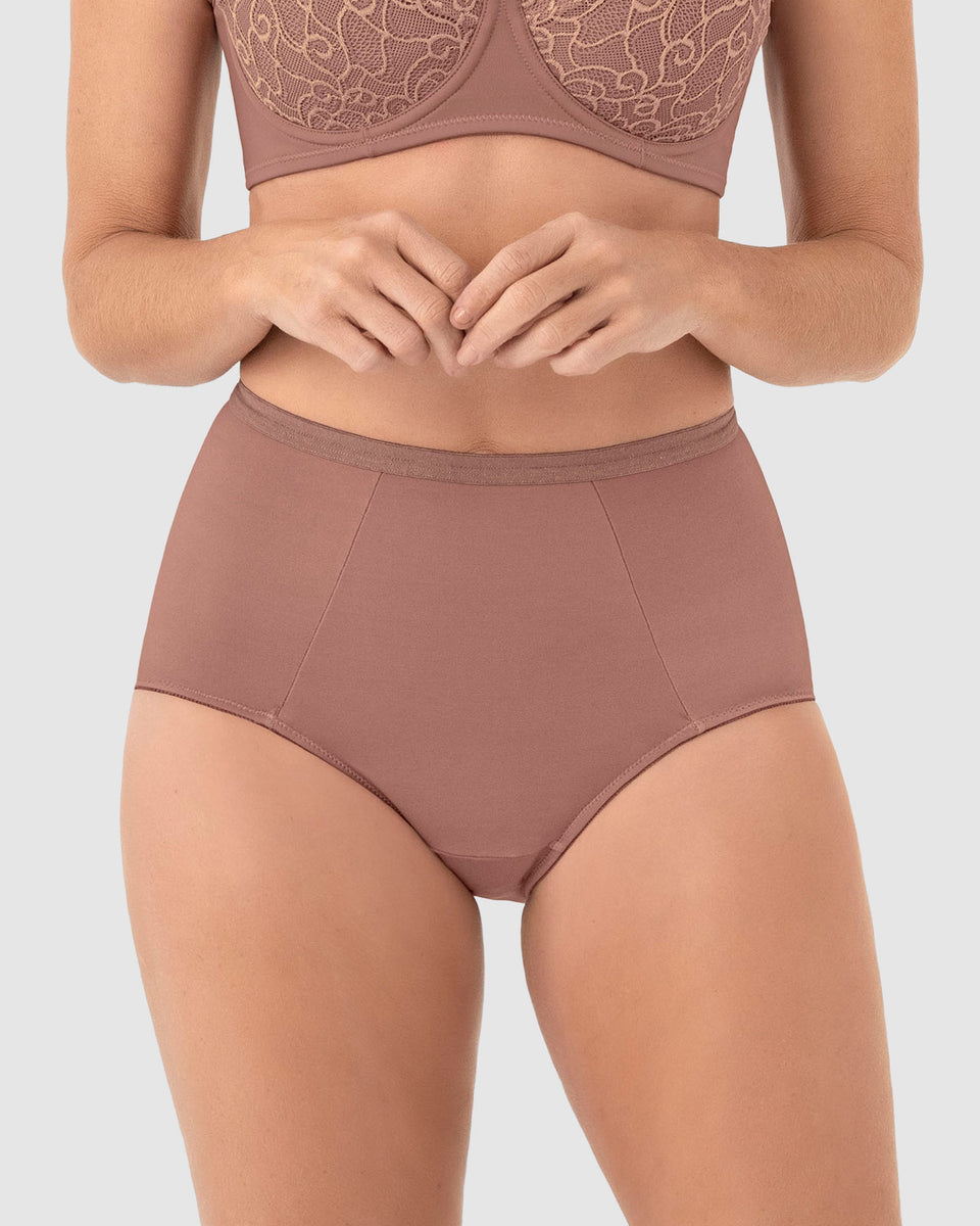 Bloomer clásico de control suave con excelente modelación