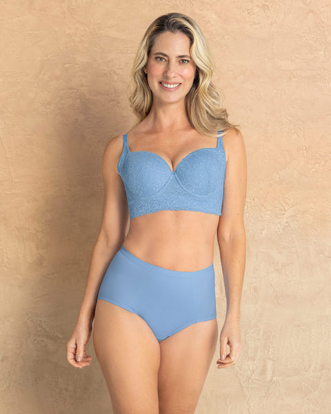 Bloomer clásico de control suave con excelente modelación#color_b47-azul