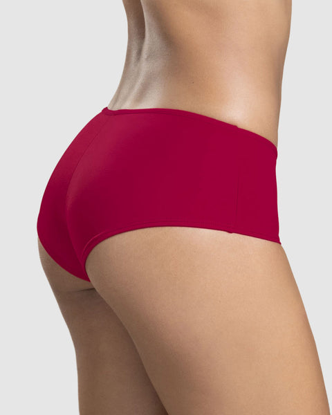 Bloomer hípster tela lisa#color_323-rojo