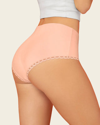 Paquete x 2 bloomers cacheteros, sin elásticos en cintura#color_s02-durazno-cafe-medio