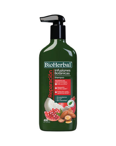 Shampoo Bioherbal Sistema Reparación 400 ML#color_reparador