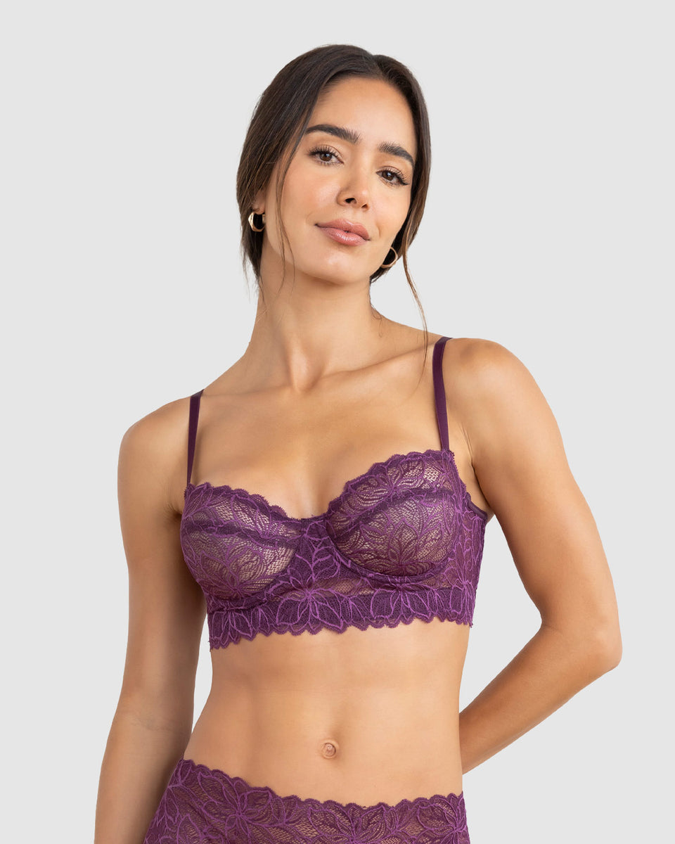 Brasier balconet de corte corsetero