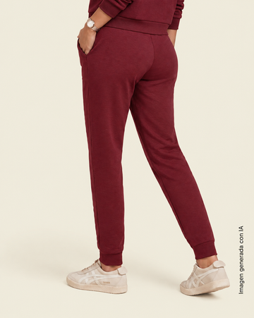 Jogger estilo loungewear#color_c55-vino