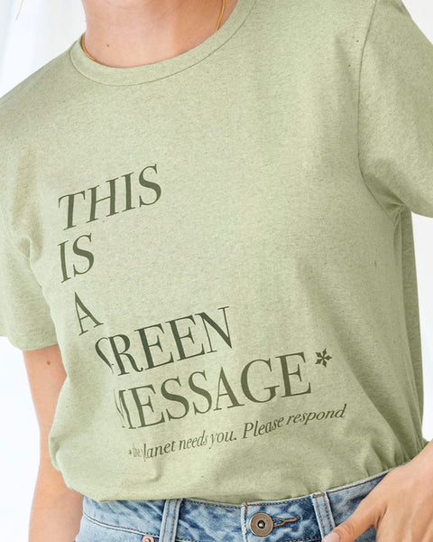 Blusa manga corta tela eco#color_600-verde-jaspe