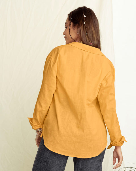 Blusa manga larga oversize#color_170-amarillo