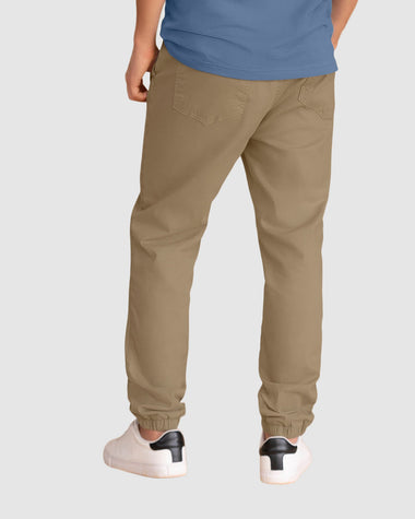Jogger Londres pantalón de hombre#color_813-caqui