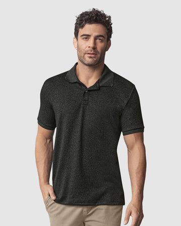 Camisa tipo polo en tela extrasuave#color_700-negro