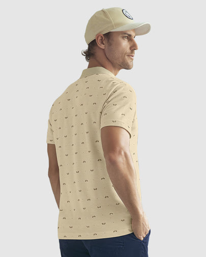 Camisa tipo polo con mini print#color_014-estampado-banderas