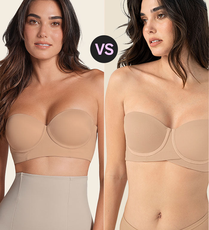 Brasieres strapless Leonisa